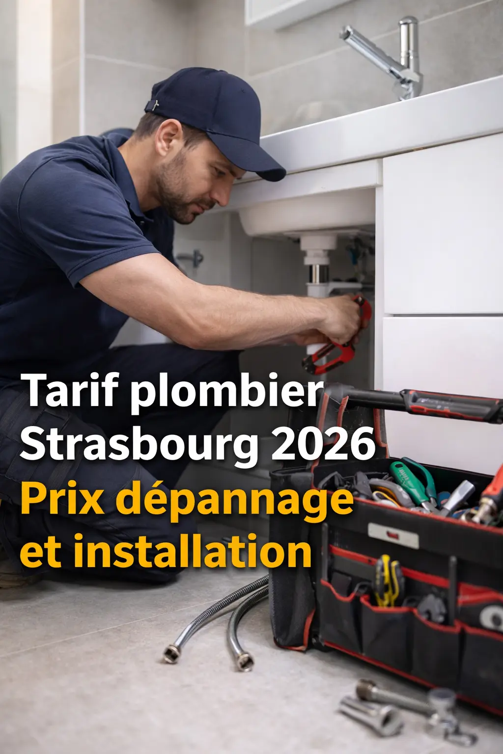 Tarif plombier Strasbourg 2026 : prix dépannage et installation