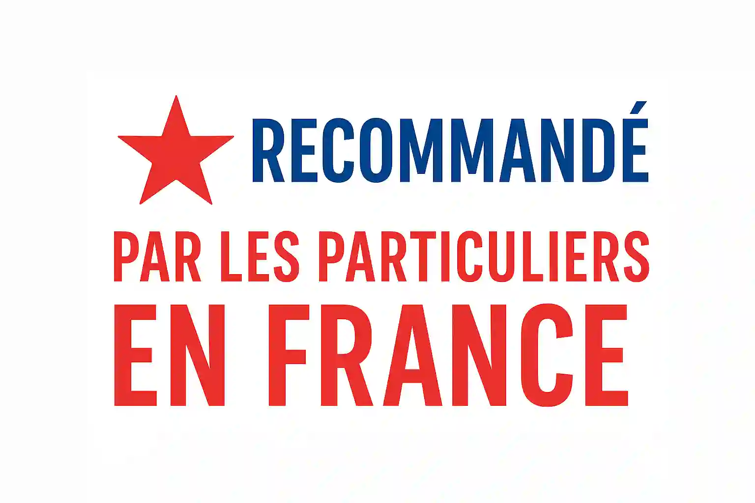Recommandé par les particuliers en France